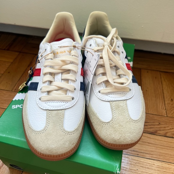 NWT Sporty and Rich Adidas Sambas - Picture 2 of 5